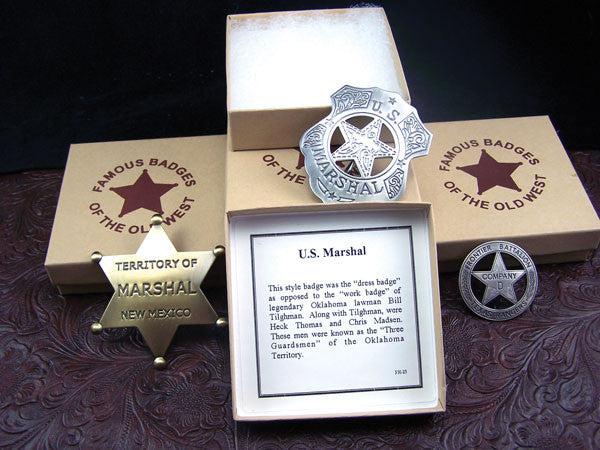 Texas Rangers Co. D Peso Back Badge