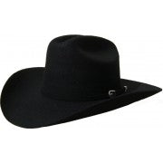 CTM Wool Felt Wide Brim Cattleman Cowboy Western Hat (Men)