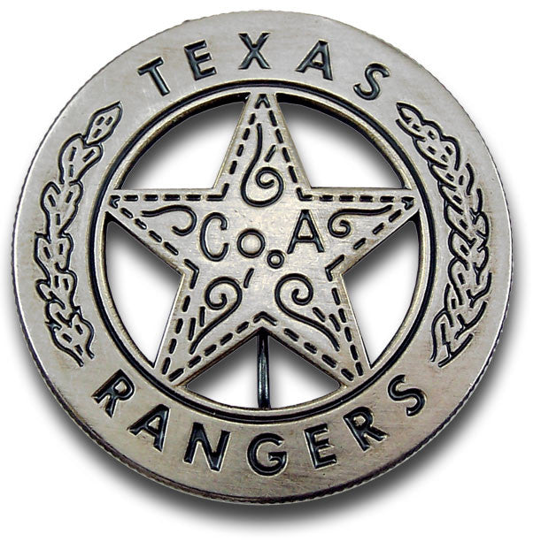 badge texas rangers history